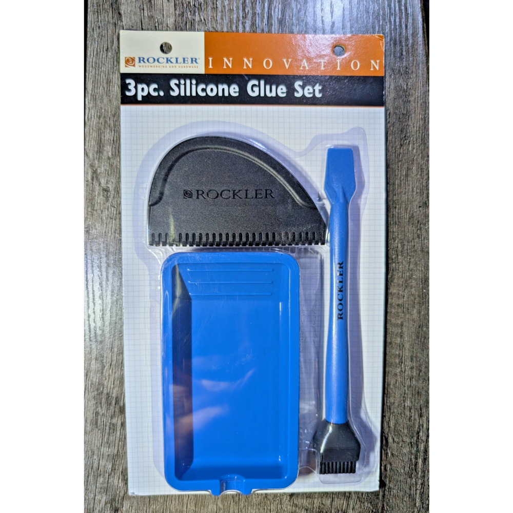 Rockler Silicone Glue Applicator Kit (3 Piece) Sealed! Fast Ship!